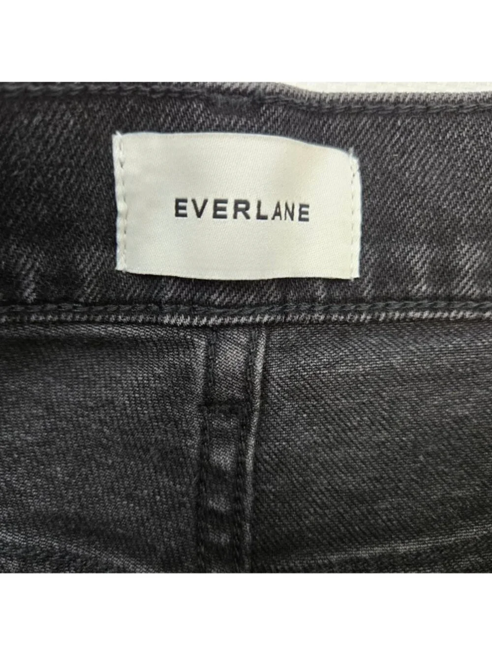 NWT Everlane The Way High Sailor Jean in Washed Black Size 26